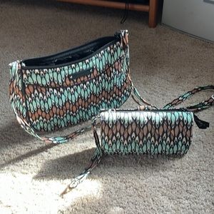 Vera Bradley purse and matching wallet